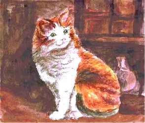 Primo acquarello su foglio carta per Giorgio - 2003