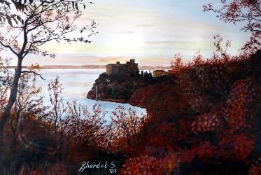 Castello di Duino visto dal sentiero Rilke