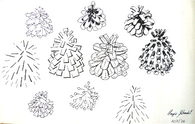 Pigne stilizzate 2003